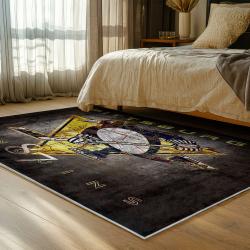 NFL Pittsburgh Steelers Football Team Logo Sport Carpet Area Rug Home Decor Gift PSW252