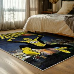 NFL Pittsburgh Steelers Football Team Logo Sport Carpet Area Rug Home Decor Gift PSW260