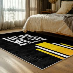 NFL Pittsburgh Steelers Football Team Logo Sport Carpet Area Rug Home Decor Gift PSW88