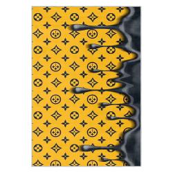 nfl pittsburgh steelers football team logo sport carpet area rug home decor gift psw100