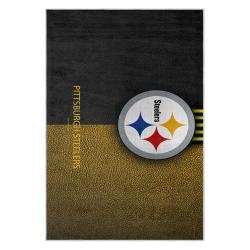 nfl pittsburgh steelers football team logo sport carpet area rug home decor gift psw104