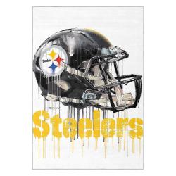 nfl pittsburgh steelers football team logo sport carpet area rug home decor gift psw107