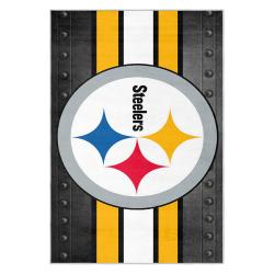 nfl pittsburgh steelers football team logo sport carpet area rug home decor gift psw117