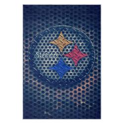 nfl pittsburgh steelers football team logo sport carpet area rug home decor gift psw127
