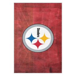 nfl pittsburgh steelers football team logo sport carpet area rug home decor gift psw139