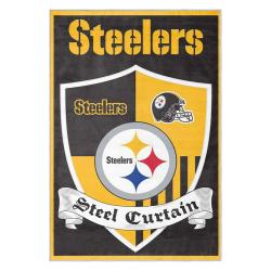 nfl pittsburgh steelers football team logo sport carpet area rug home decor gift psw147
