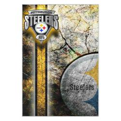 nfl pittsburgh steelers football team logo sport carpet area rug home decor gift psw150