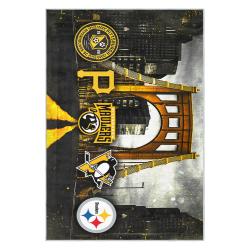 nfl pittsburgh steelers football team logo sport carpet area rug home decor gift psw156