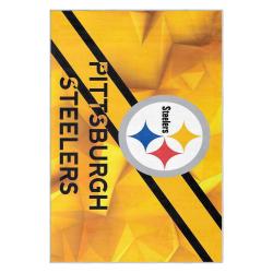 nfl pittsburgh steelers football team logo sport carpet area rug home decor gift psw157