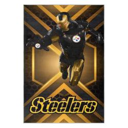 nfl pittsburgh steelers football team logo sport carpet area rug home decor gift psw164