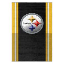 nfl pittsburgh steelers football team logo sport carpet area rug home decor gift psw175