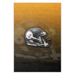 nfl pittsburgh steelers football team logo sport carpet area rug home decor gift psw187