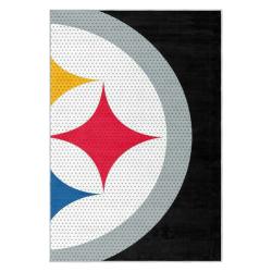 nfl pittsburgh steelers football team logo sport carpet area rug home decor gift psw188