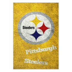 nfl pittsburgh steelers football team logo sport carpet area rug home decor gift psw201