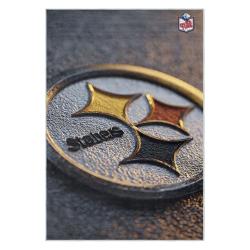 nfl pittsburgh steelers football team logo sport carpet area rug home decor gift psw202