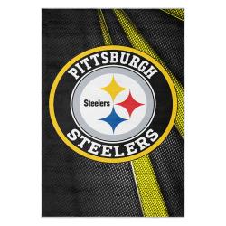 nfl pittsburgh steelers football team logo sport carpet area rug home decor gift psw205