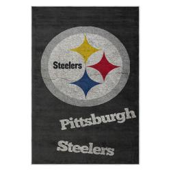 nfl pittsburgh steelers football team logo sport carpet area rug home decor gift psw209
