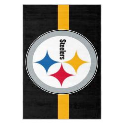 nfl pittsburgh steelers football team logo sport carpet area rug home decor gift psw217