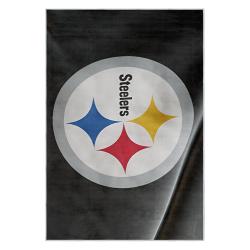 nfl pittsburgh steelers football team logo sport carpet area rug home decor gift psw226