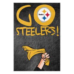 nfl pittsburgh steelers football team logo sport carpet area rug home decor gift psw236