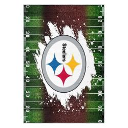 nfl pittsburgh steelers football team logo sport carpet area rug home decor gift psw242