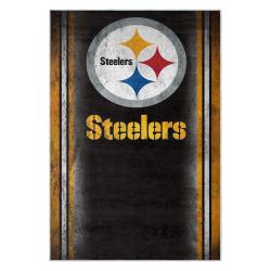 nfl pittsburgh steelers football team logo sport carpet area rug home decor gift psw250