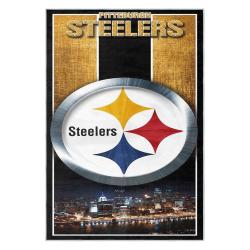 nfl pittsburgh steelers football team logo sport carpet area rug home decor gift psw253