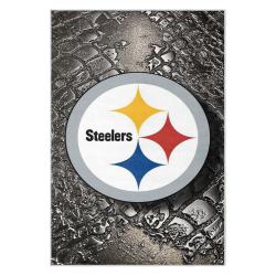nfl pittsburgh steelers football team logo sport carpet area rug home decor gift psw259