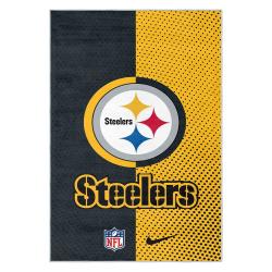 nfl pittsburgh steelers football team logo sport carpet area rug home decor gift psw263