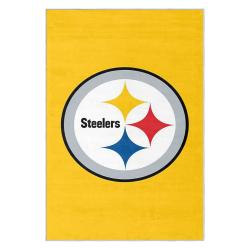 nfl pittsburgh steelers football team logo sport carpet area rug home decor gift psw269