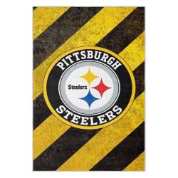 nfl pittsburgh steelers football team logo sport carpet area rug home decor gift psw270