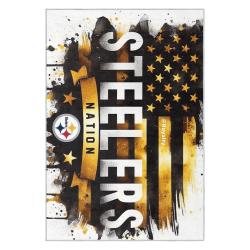 nfl pittsburgh steelers football team logo sport carpet area rug home decor gift psw275