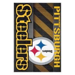 nfl pittsburgh steelers football team logo sport carpet area rug home decor gift psw277