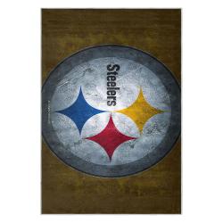 nfl pittsburgh steelers football team logo sport carpet area rug home decor gift psw288
