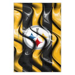 nfl pittsburgh steelers football team logo sport carpet area rug home decor gift psw292