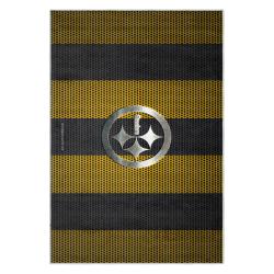nfl pittsburgh steelers football team logo sport carpet area rug home decor gift psw294
