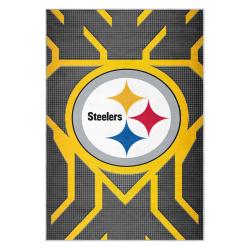 nfl pittsburgh steelers football team logo sport carpet area rug home decor gift psw87