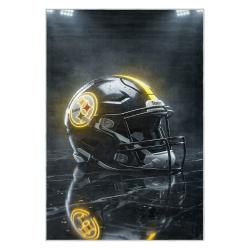 nfl pittsburgh steelers football team logo sport carpet area rug home decor gift psw93
