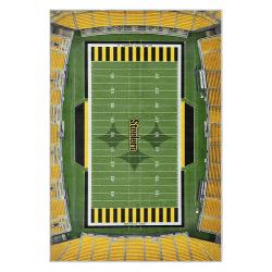nfl pittsburgh steelers football team logo sport carpet area rug home decor gift psw96