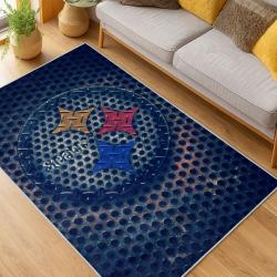 nfl pittsburgh steelers football team logo sport carpet area rug home decor living room psw127