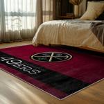 nfl san francisco 49ers football team logo sport carpet area rug home decor bed room fs133