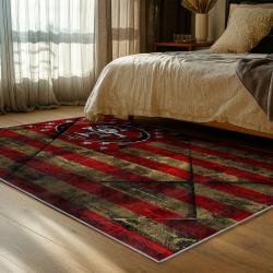 NFL San Francisco 49ers Football Team Logo Sport Carpet Area Rug Home Decor Gift 49ers Faithful FS156