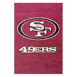 nfl san francisco 49ers football team logo sport carpet area rug home decor gift 49ers faithful fs161