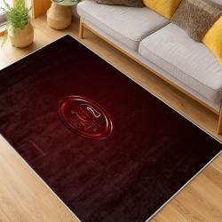 nfl san francisco 49ers football team logo sport carpet area rug home decor living room fs151