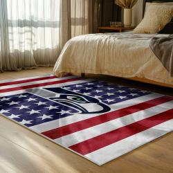 nfl seattle seahawks area rug non slip football carpet home decor gift idea for fans bedroom ss154