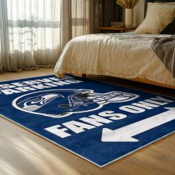 nfl seattle seahawks area rug non slip football carpet home decor gift idea for fans bedroom ss168