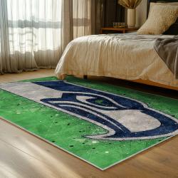 nfl seattle seahawks area rug non slip football carpet home decor gift idea for fans bedroom ss172