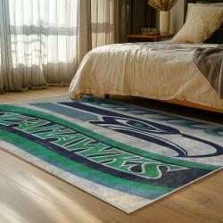 nfl seattle seahawks area rug non slip football carpet home decor gift idea for fans bedroom ss176