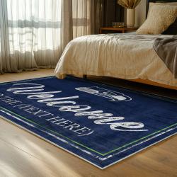 nfl seattle seahawks area rug non slip football carpet home decor gift idea for fans bedroom ss181