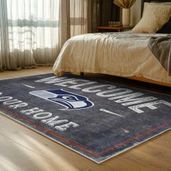 nfl seattle seahawks area rug non slip football carpet home decor gift idea for fans bedroom ss189